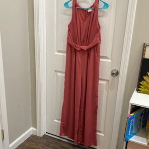 Pink Jumpsuit